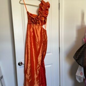 Orange dress New